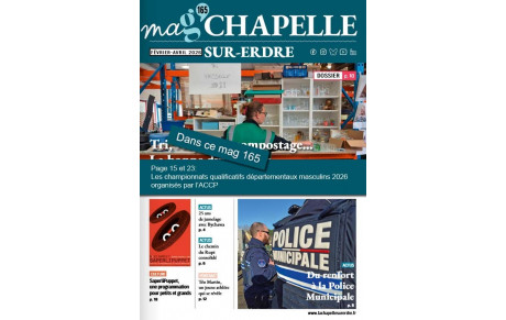 Des infos sur votre Mag' 165 de la Chapelle sur Erdre !