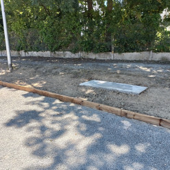 REFECTION DE L'ENCADREMENT DU BOULODROME